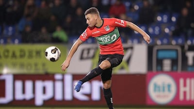 Jordan Larsson, the son of Henrik Larsson, is plying his trade for NEC in the Dutch Eredevisie. Getty Images