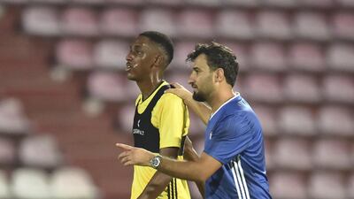 UAE national team train ahead of their World Cup 2022 Qualifier against Thailand. Courtesy UAEFA