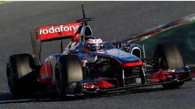 Jenson Button is concerned about the pace of his new McLaren-Mercedes car. Mark Thompson / Getty Images