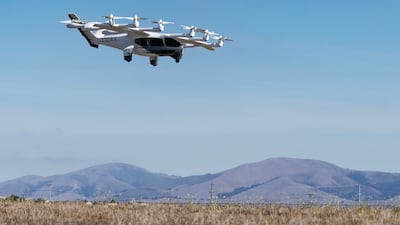 The Midnight eVOTL air taxi by Archer Aviation. Photo: Archer Aviation