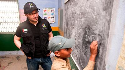 The main aim of Dubai Cares is to provide ‘better quality education for children’. Courtesy Dubai Cares