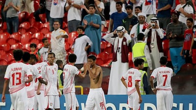 This UAE team were missing players of the class of Ismail Matar and Omar Abdulrahman. Satish Kumar / The National