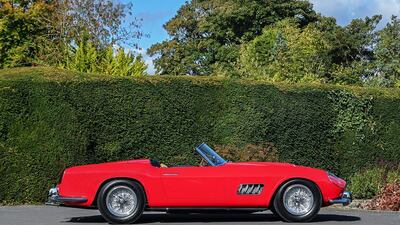 A Ferrari 250 GT is one fo the top draws. Gulf Concours
