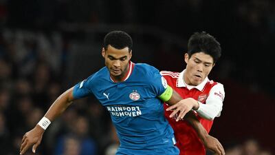 Cody Gakpo - 6, Didn’t put his stamp on the game as much as he would have liked but had some nice moments, including slipping the ball through to Max with an inventive pass. Reuters