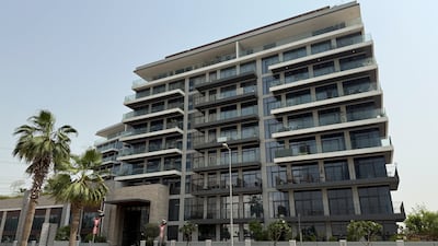 Rebecca Rees lives in a three-bedroom apartment in Zazen One, JVT. All photos: Antonie Robertson / The National