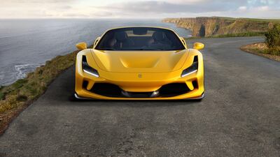 The Ferrari F8 Spider is fitted with an award-winning engine.
