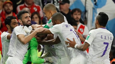 Al Ain's players have had a lot to celebrate already in the Fifa Club World Cup and they now stand one game away from winning the tournament. Reuters