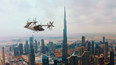 Plans to get air taxis off the ground are part of a Dh2.5 billion public transport strategy in Dubai. Photo: Dubai Media Office