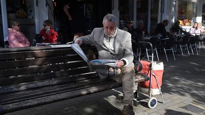 Ampthill Market Square in the Mid Bedfordshire constituency is a seat that is up for grabs in the by-election and could provide insight into UK trends as a whole. AFP