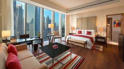 A handout photo of Premier Room at The Oberoi, Dubai (Courtesy: The Oberoi, Dubai) *** Local Caption *** WK16AU-TR-INSIDER-OBEROI.jpg