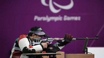 Abdullah Sultan Al Aryani gave the UAE their first taste of gold at the London Paralympic Games.