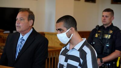 Mr Matar said that he has only read two pages of 'The Satanic Verses' by author Rushdie, whom he is accused of trying to murder. AP