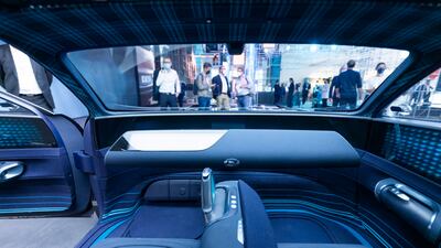 Passengers in the Hyundai Prophecy have virtually no visual obstacles. Getty Images