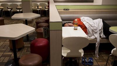 The phenomenon has been observed since 2007 in Japan and China, but has spread to Hong Kong, where rents are notoriously high. Tyrone Siu / Reuters