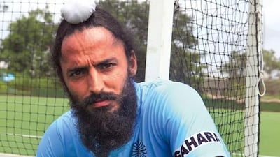 Rajpal Singh, the captain and star player of the Indian Hockey team. (Subhash Sharma for the National)