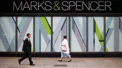 A Marks and Spencer shop in northwest London. The retailer warns things are unlikely to improve short-term. Reuters