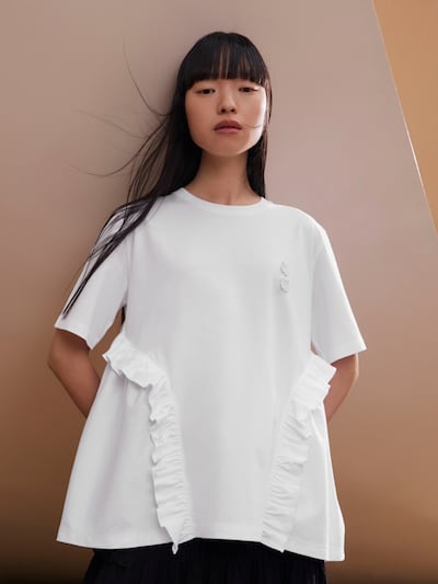 The Uniqlo x Cecilie Bahnsen collection will launch on May 28. Photo: Uniqlo