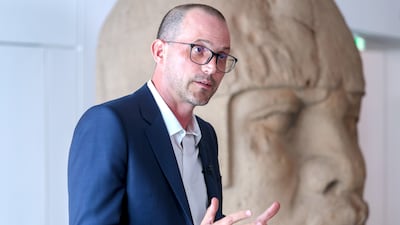Manuel Rabate is 'very proud' of his achievements as Louvre Abu Dhabi director. Victor Besa / The National