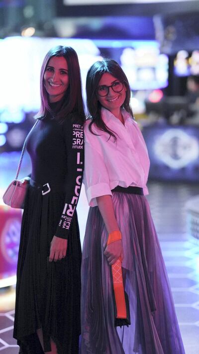 Sisters and colleagues, BLSSD's Lys and Lama Riachi. Courtesy BLSSD