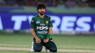 Pakistan spinner Abrar Ahmed will play for Sunrisers Leeds in the Hundred competition. Chris Whiteoak / The National