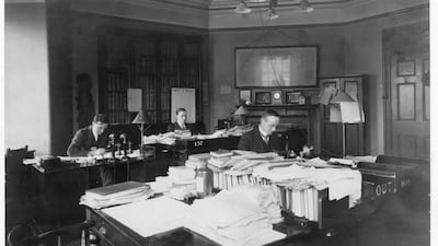 Staff offices. Photo: Imperial War Museum