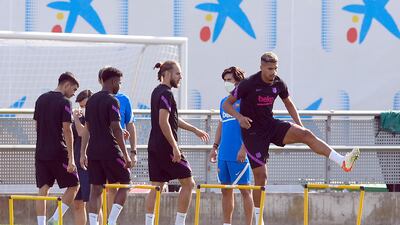 Barcelona's Ronald Araujo. AFP