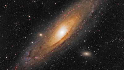 Andromeda is the nearest galaxy to us at a staggering 2.5 million light years. Courtesy: Prabhakaran Andiappan.
