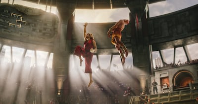 Set in 1993, Street Fighter follows estranged fighters Ryu (Andrew Koji) and Ken Masters (Noah Centineo), who are recruited to enter the World Warrior Tournament. Paramount Pictures