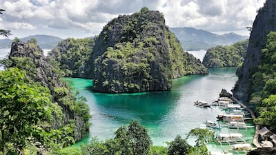 Coron, the third-largest island on the Calamian Islands in northern Palawan in the Philippines. Getty Images