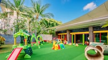 The children's club at Sofitel Bali Nusa Dua Beach Resort takes in soft play as well as activities such as gardening, yoga, cooking and myriad crafts. Photo: Sofitel