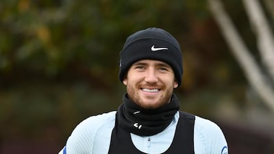 Ben Chilwell of at Chelsea training ground. Getty