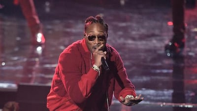 Future performs at the MTV Video Music Awards in New York. Chris Pizzello / Invision / AP