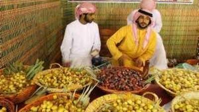 A splash of colour at the fifth Liwa Date Festival.