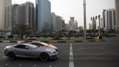 Top Gear filmed fastruns along the capital's corniche at the weekend.