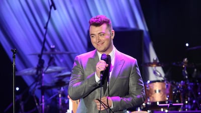 British singer Sam Smith says he took only 20 minutes to write the new Bond theme song. AP Photo