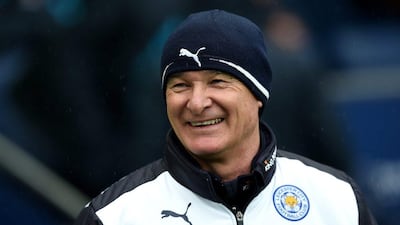 MANCHESTER, ENGLAND - FEBRUARY 06: Claudio Ranieri Manager of Leicester City looks on prior to the Barclays Premier League match between Manchester City and Leicester City at the Etihad Stadium on February 6, 2016 in Manchester, England. (Photo by Michael Regan/Getty Images)