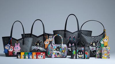 French leather house Moynat has collaborated with Labubu creator Kasing Lung. Photo Moynat