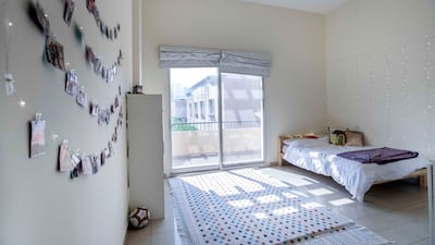One of the children's bedrooms includes a balcony.