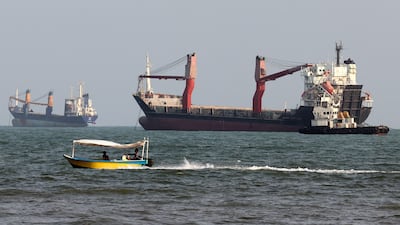 Vessel crossings through the Strait of Hormuz peaked at 275 in the week of June 24, days after the interim deal was signed, before falling 64 per cent to 98 by the first week of August. AFP