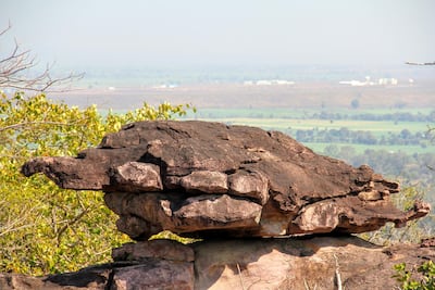 Nature also presents some show-stoppers, such as this rock shaped liked a tortoise. Courtesy Kalpana Sunder