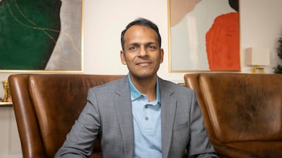Harsh Garg has a full-time job while running two businesses on the side. Antonie Robertson / The National