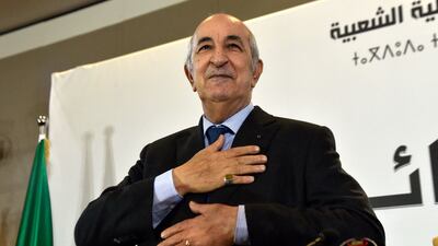 Algerian President Abdelmadjid Tebboune demanded 'total respect' from France, after a row over visas and critical comments from Paris about the North African country. AFP