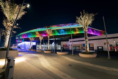 The Etihad Arena on Yas Island is another HOK achievement. Yas Island