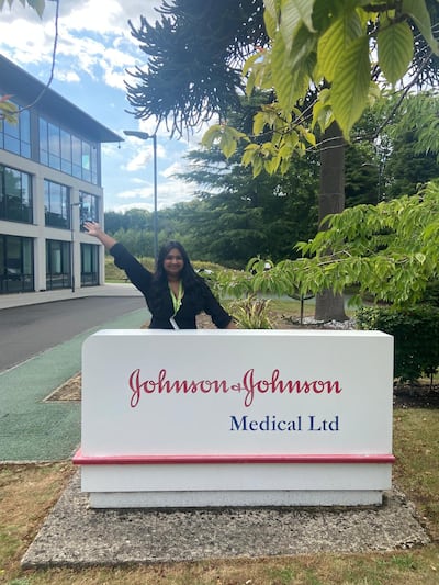 Nandini Shivakumar, an Indian student from Dubai, said the experience taught her valuable life lessons. Photo: Nandini Shivakumar