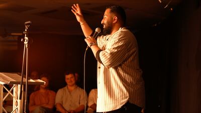 Saudi comic Ibrahim Al Hajjaj. Photo: Ibrahim Al Hajjaj
