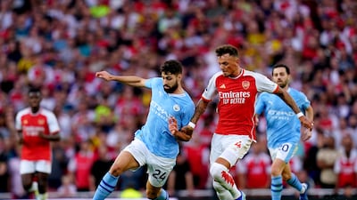 Thought he had given the visitors the lead with an effort that was cleared off the line by Rice. Endured a tough first half against the double threat of Jesus and White on the right. PA