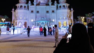 The world’s first Bollywood theme park at the Dubai Parks and Resorts area, Jebel Ali. Victor Besa for The National