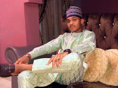 Mohammed Garba, 18, had stem cell skin graft surgery after suffering severe burns in a gas explosion. Photo: Umar Garba