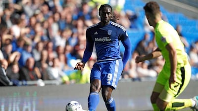 Kenwyne Jones, left, in action for English second-tier side Cardiff City, will have six months to prove his worth at Al Jazira. Ian Smith / Action Images