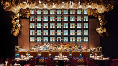 The bar area at Dream Dubai.